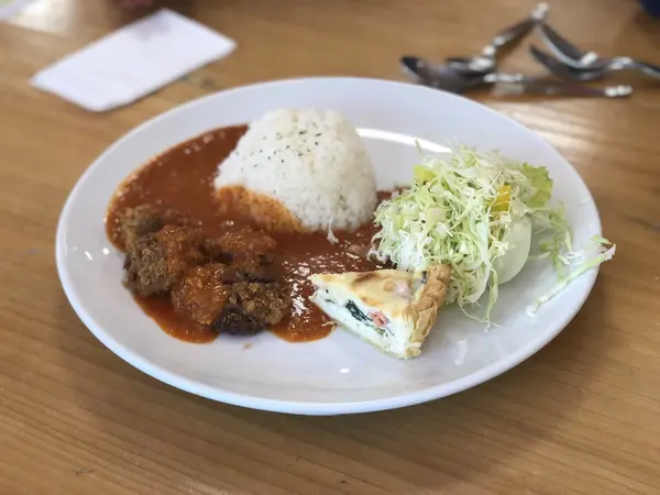 鹿肉カツカレー