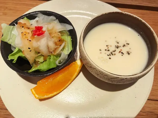 ランチのサラダ&スープ🥗