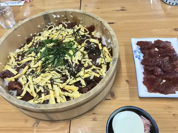 手こね寿司完成！
