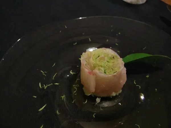 白身魚のカルパッチョ
