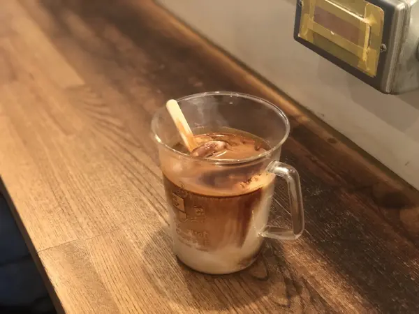 小倉アイスキャンデー入りコーヒー