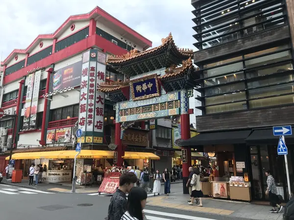 街並みは中国ちっく