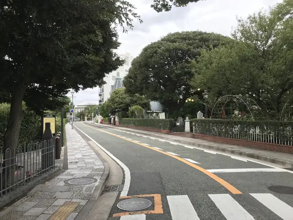 穏やかな通り