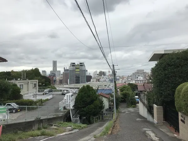 山手本通りからの眺め