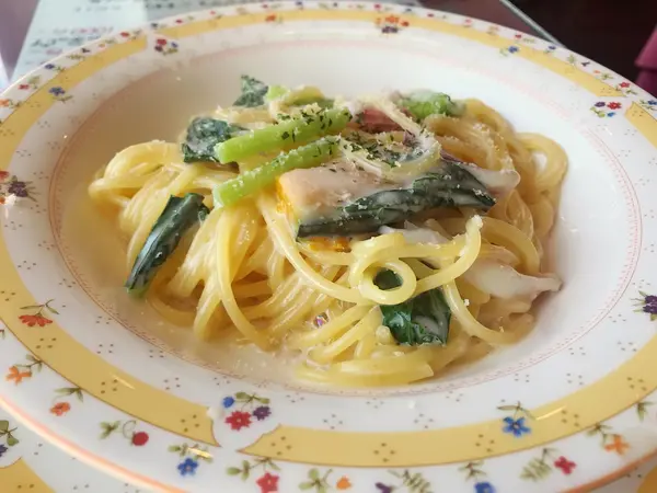 ランチの日替わりパスタ🍝