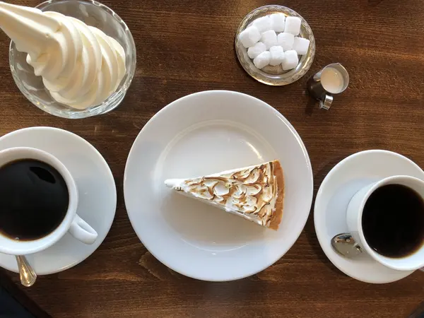 レモンタルト、ソフトクリーム