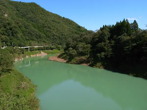 肱谷橋からの景色
