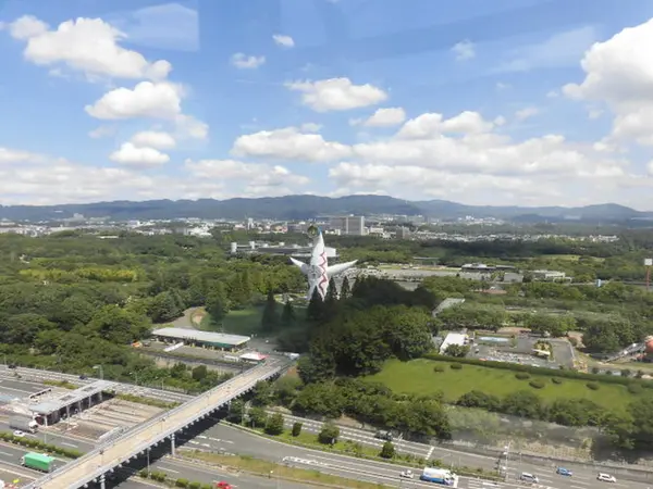 最上部付近からの景色