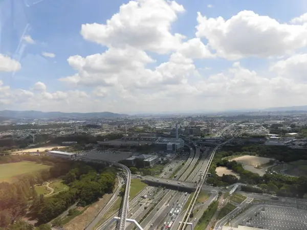 最上部付近からの景色