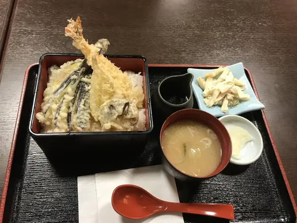 サクサクの天丼