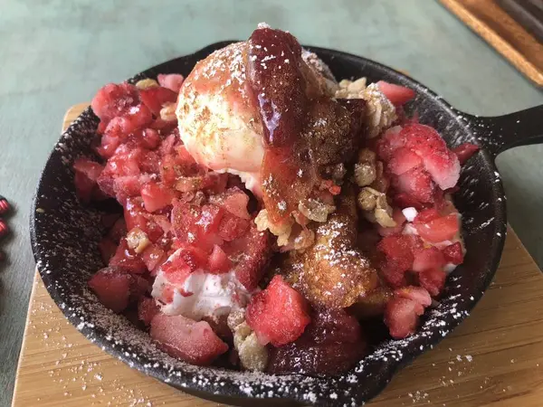 いちごのフレンチトースト