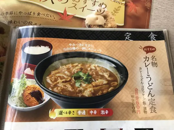 名物カレーうどん