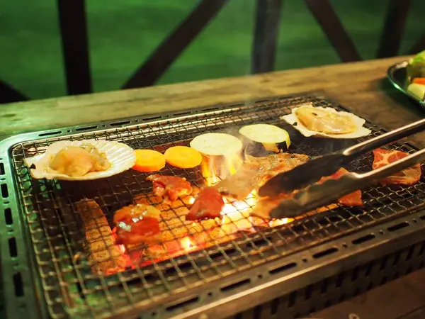 夜はBBQ🍖