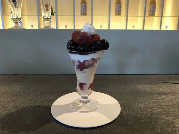 ぶどうのパフェ