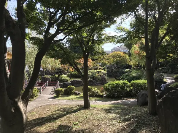 ちょっと日本庭園♪