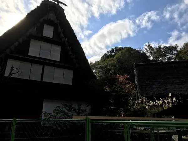 合掌造りは、やっぱり良いですね。
