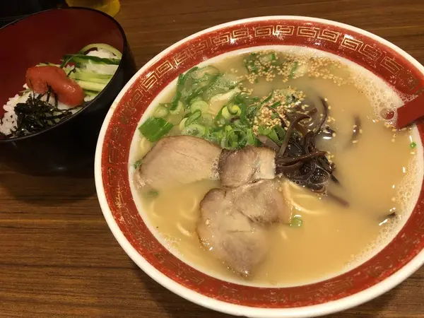 明太丼とのセット