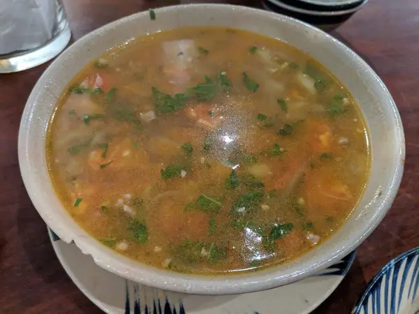 牛肉とトマトのスープ