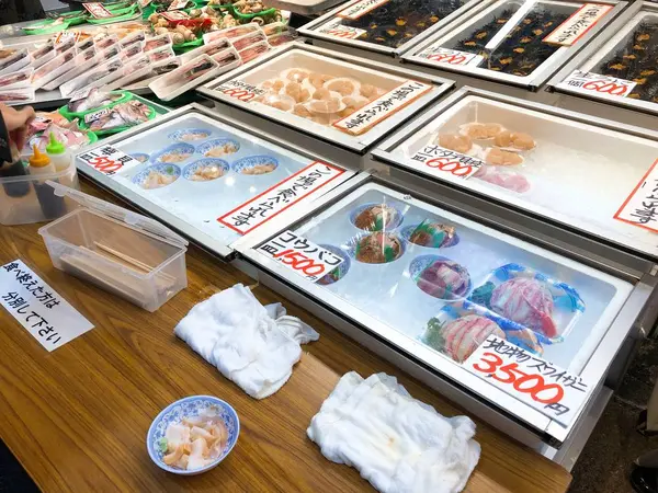 市場の様子