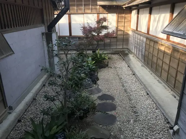 中庭が美しい