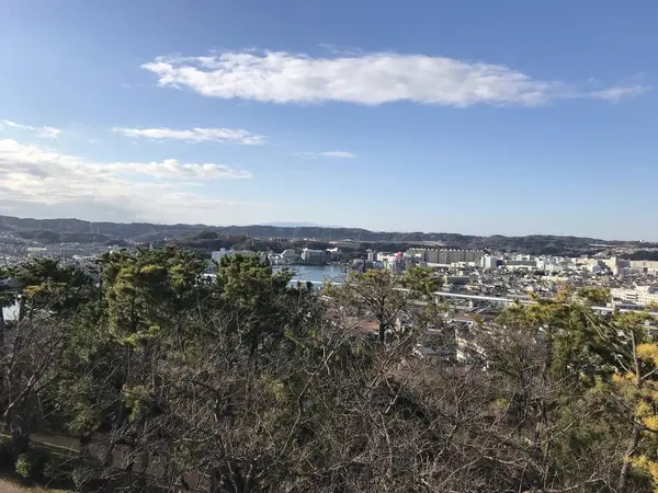 平潟湾方面の眺めです。