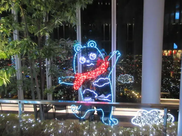 あべのハルカス　イルミネーション