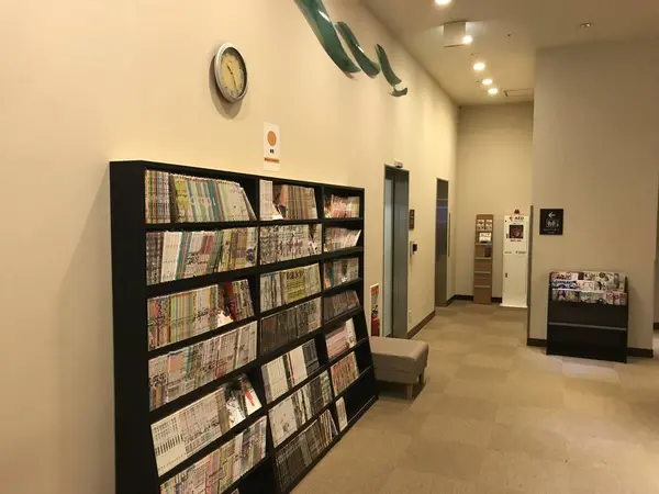 あちこちにある、休憩ソファ