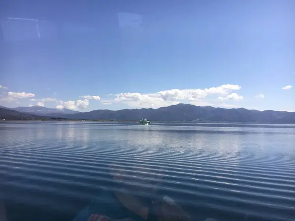 開放感のある景色！遠くに亀みえます