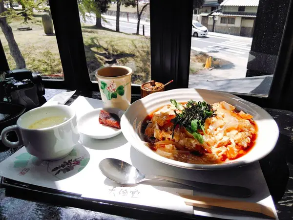 ランチの「葛とじご飯」