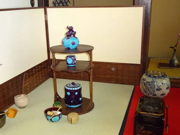 お茶席でお抹茶を…！