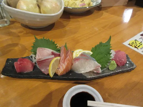 刺身がうまい！