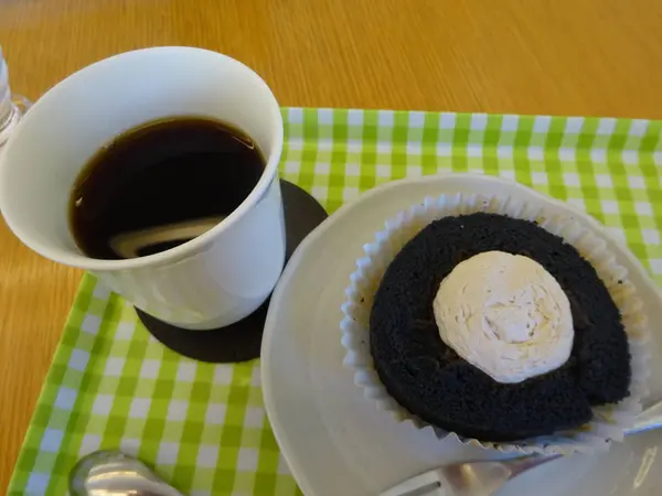 カフェで「等伯セット」