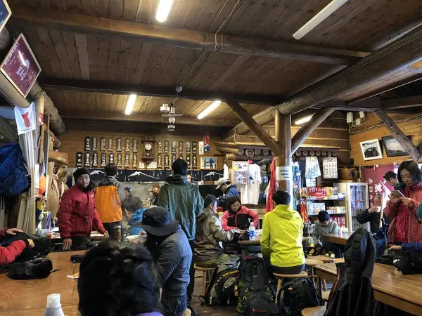 八号目 万年雪山荘
