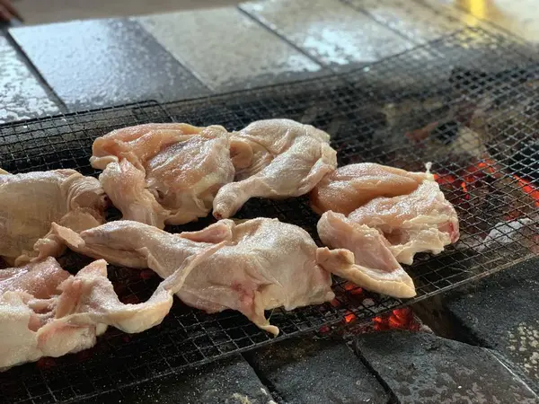 焼き始め