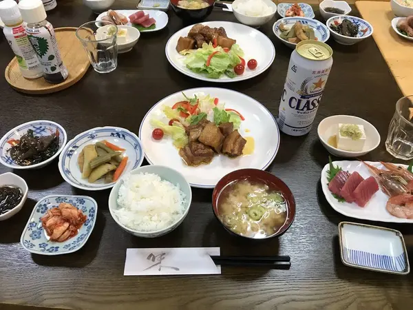 夕食