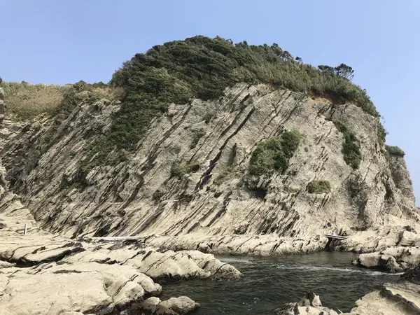 断崖のオンパレード