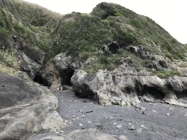 海蝕洞も沢山