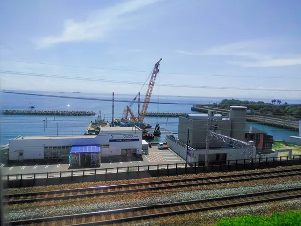 塩屋付近の海