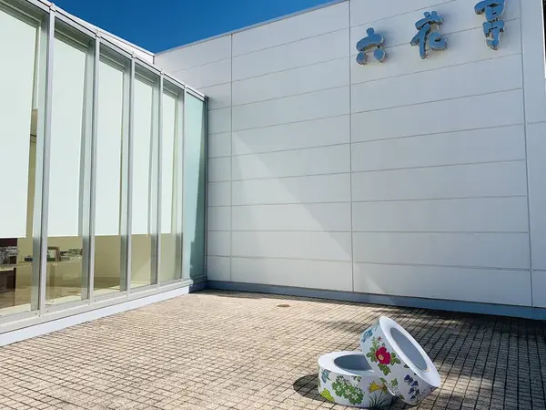 六花亭のマスキングテープの展示物
