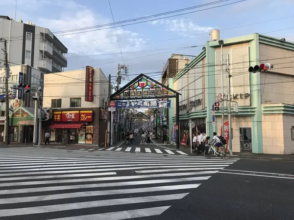 商店街を後にして