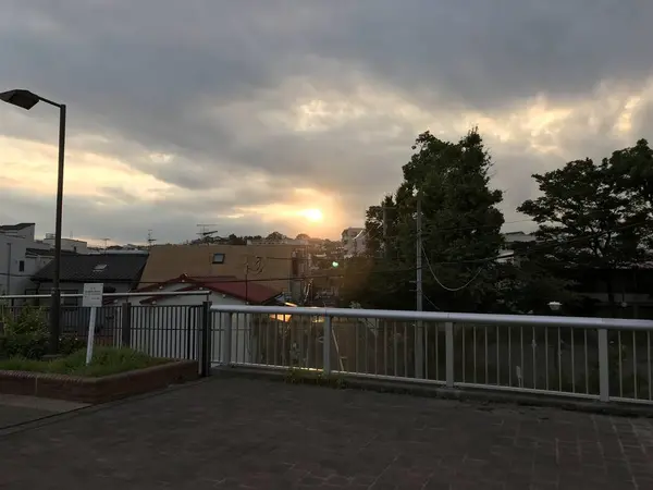 夕日が美しかったので^_^