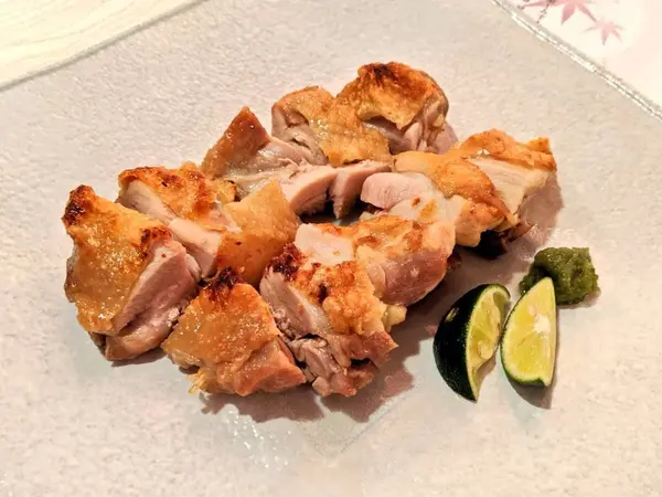 阿波尾鶏の塩焼き