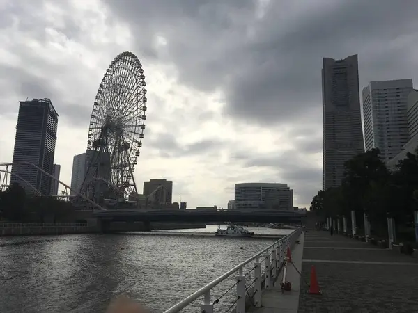 台風前で、空模様がw