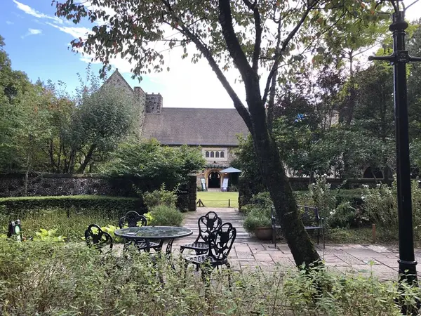 那須ステンドグラス美術館 庭園カフェ