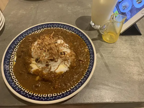 夏のカレーフェアをやっていて食べた。