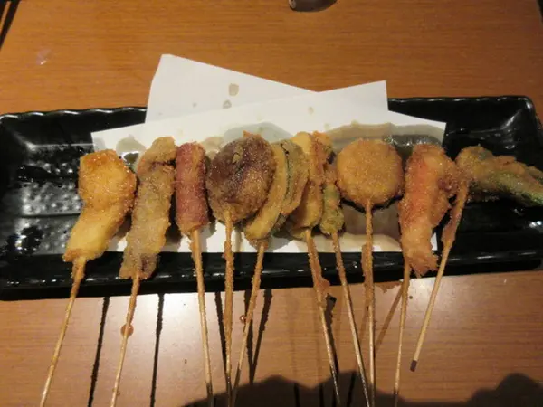 串カツの盛り合わせ