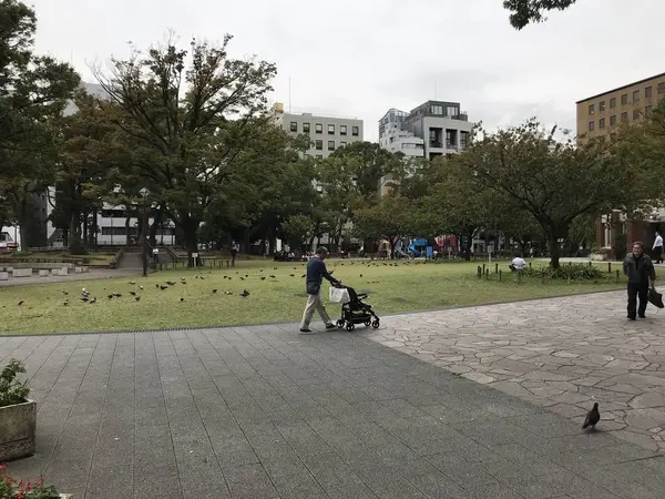 広場になってます。