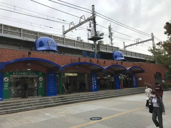 JR関内南口です。