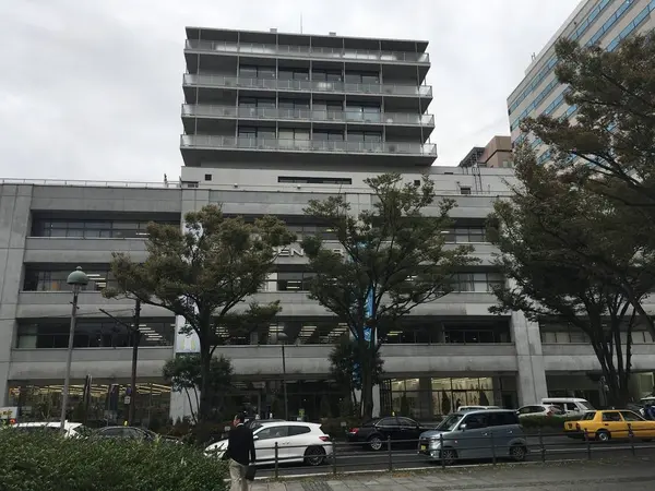 高層階がホテルでした。