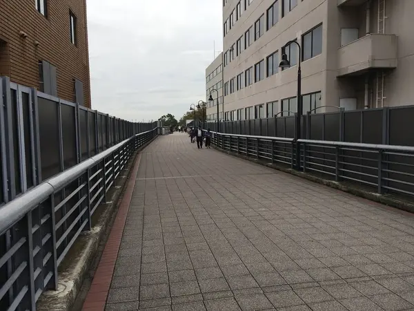 山下公園まで歩きます。